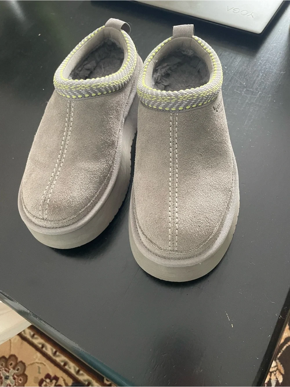 Koolaburra by Ugg -!Kids Gray Slip-On Suede